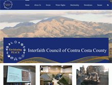 Tablet Screenshot of interfaithccc.org